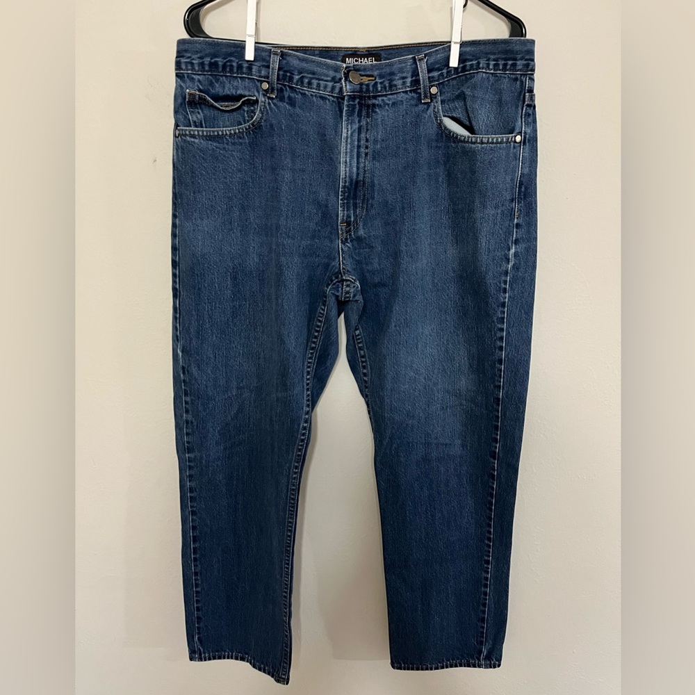 Michael Kors Relaxed Fit Blue Jeans